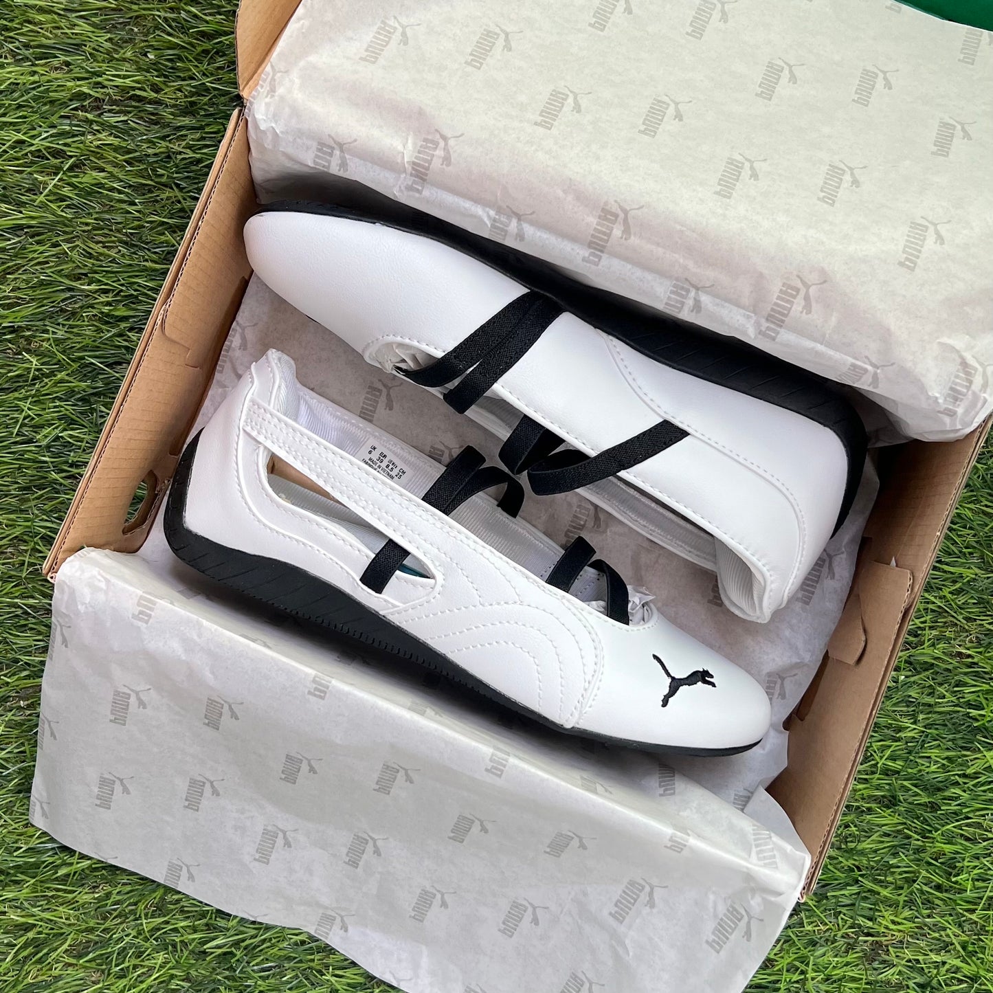 Puma Speedcat Ballet Leather “White Black”
