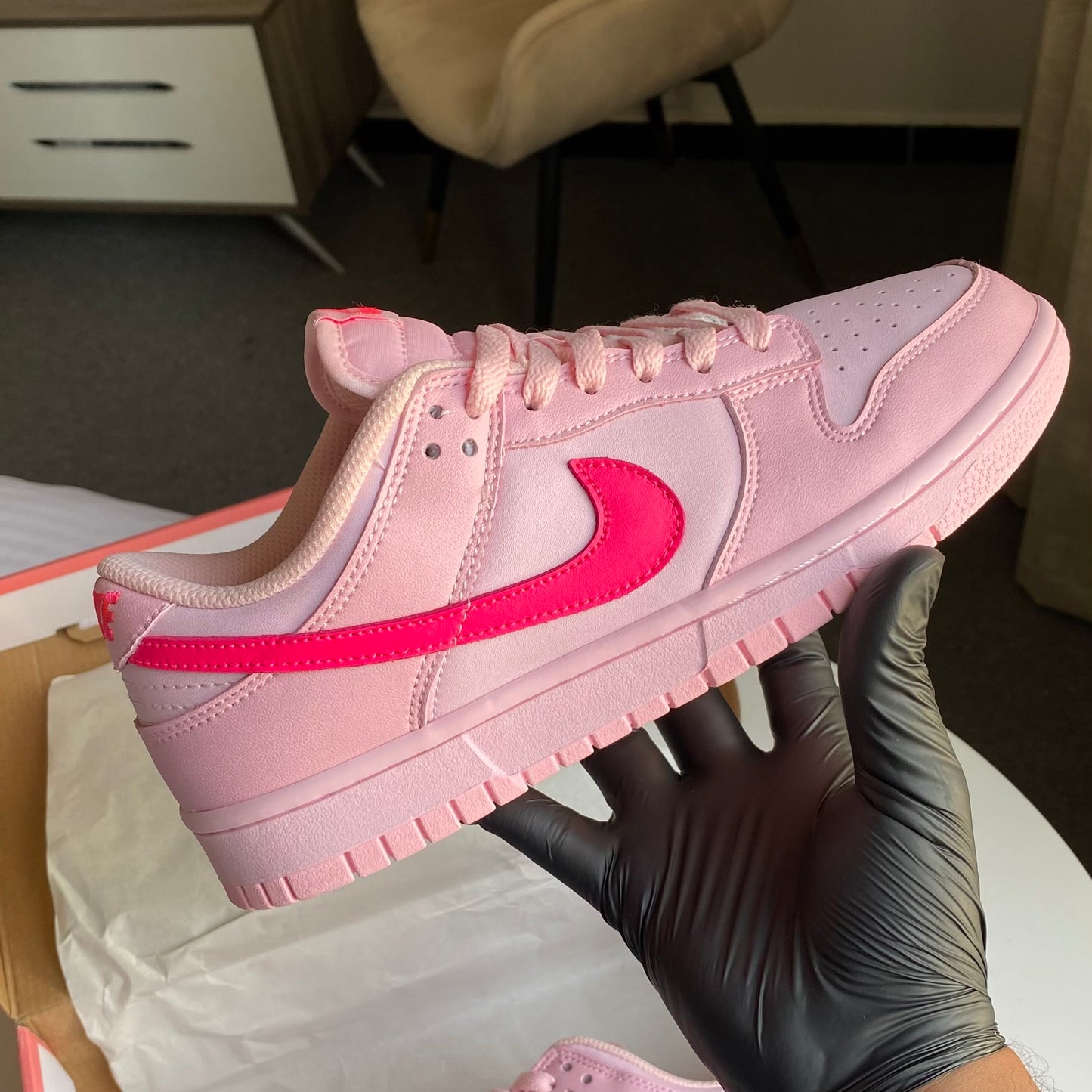 Nike Dunk Low “Triple Pink”