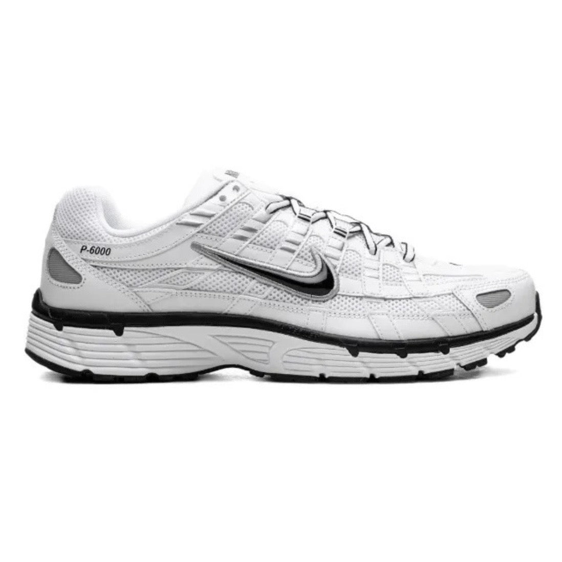 Nike P-6000 "White Metallic Silver Black"