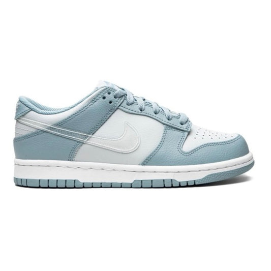 Nike Dunk Low "Clear Swoosh/Blue"