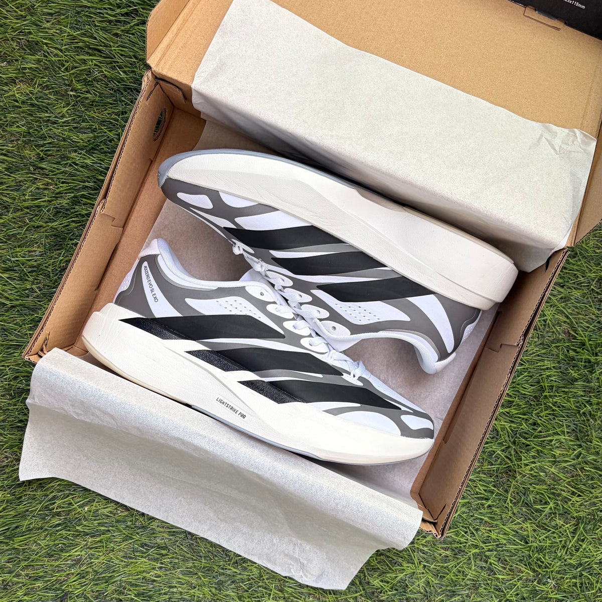 Adidas Adizero EVO SL EXO “White Black Silver”