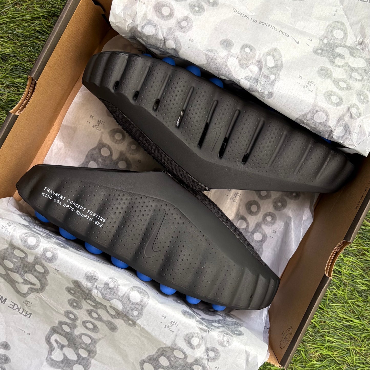 Fragment x Nike Mind 001 Slide “Black”