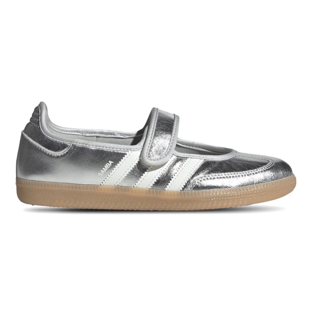 Adidas Samba Jane “Silver Metallic Off White”
