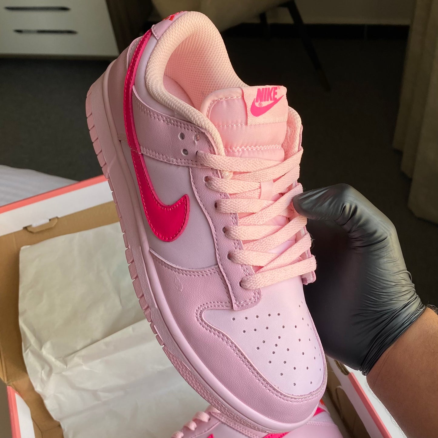Nike Dunk Low “Triple Pink”