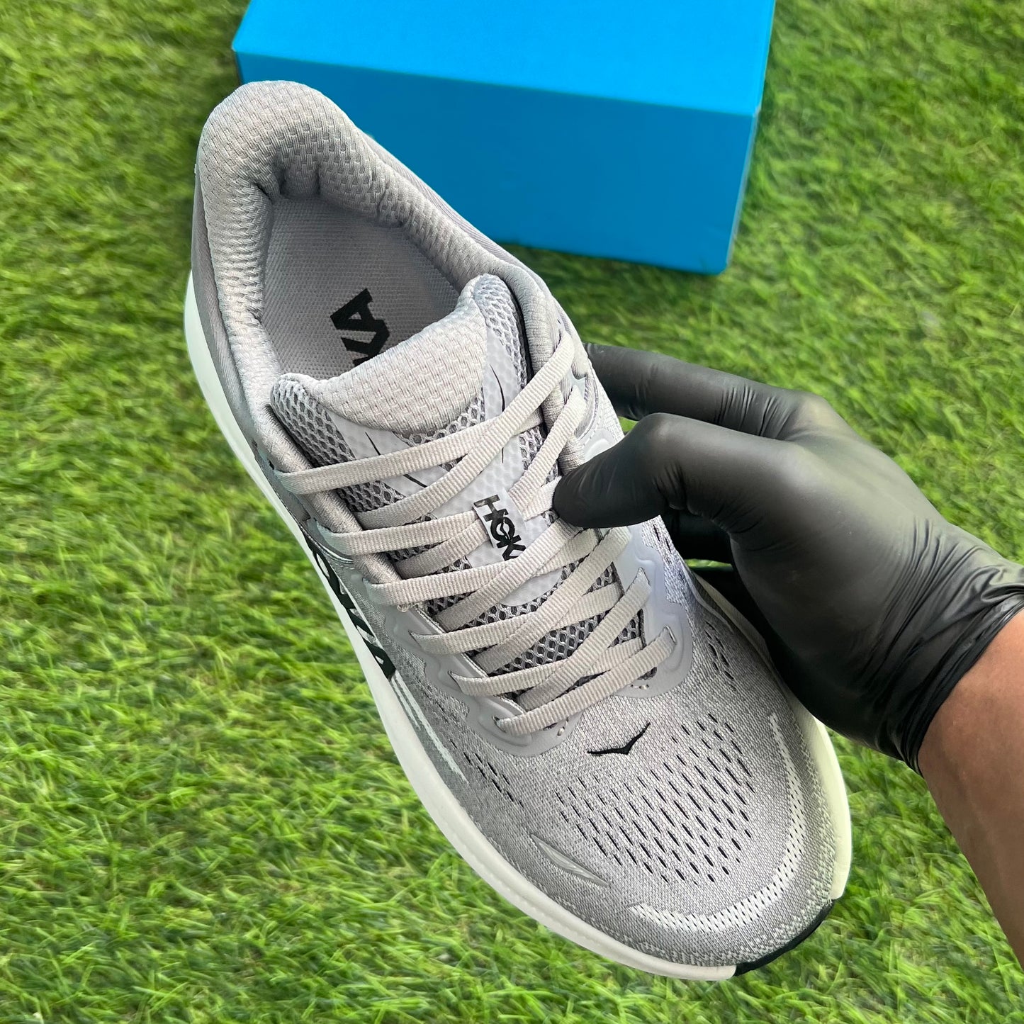 Hoka One One Bondi 9 "Galactic Grey/Stellar Grey"