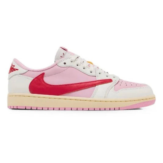 Jordan 1 Retro Low OG SP Travis Scott “Sail Tropical Pink”