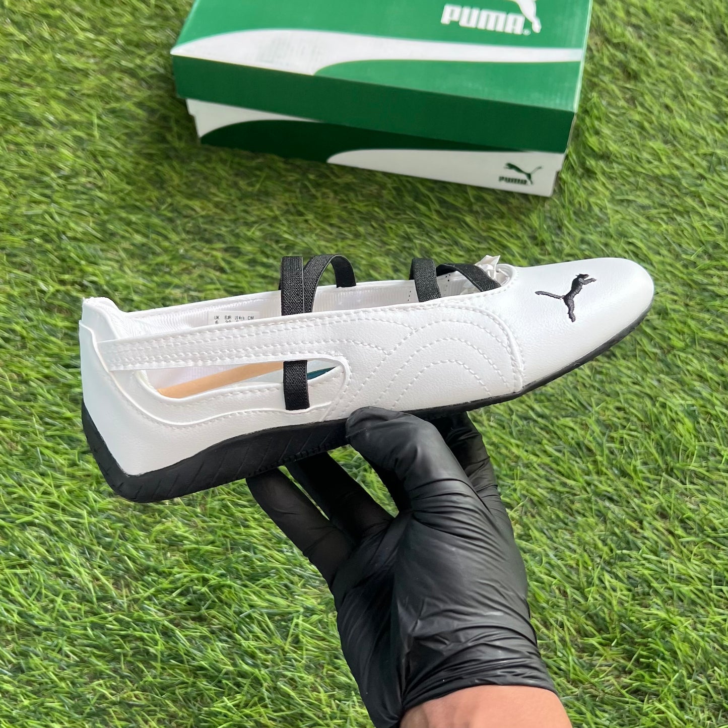 Puma Speedcat Ballet Leather “White Black”