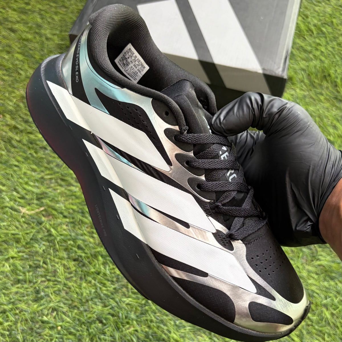 Adidas Adizero EVO SL EXO “Black White Silver”