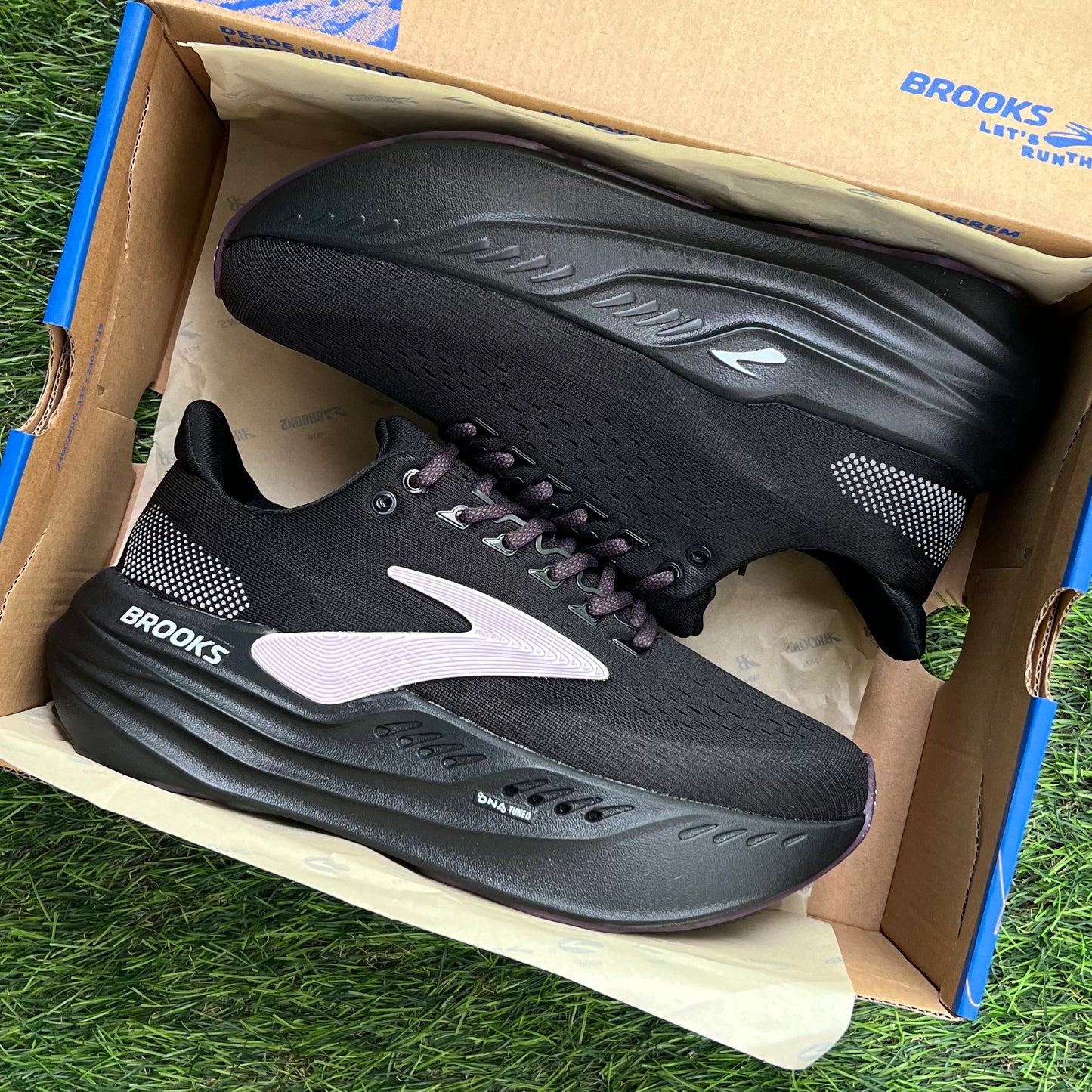 Brooks Glycerin Max “Black Orchid Ice Grey”