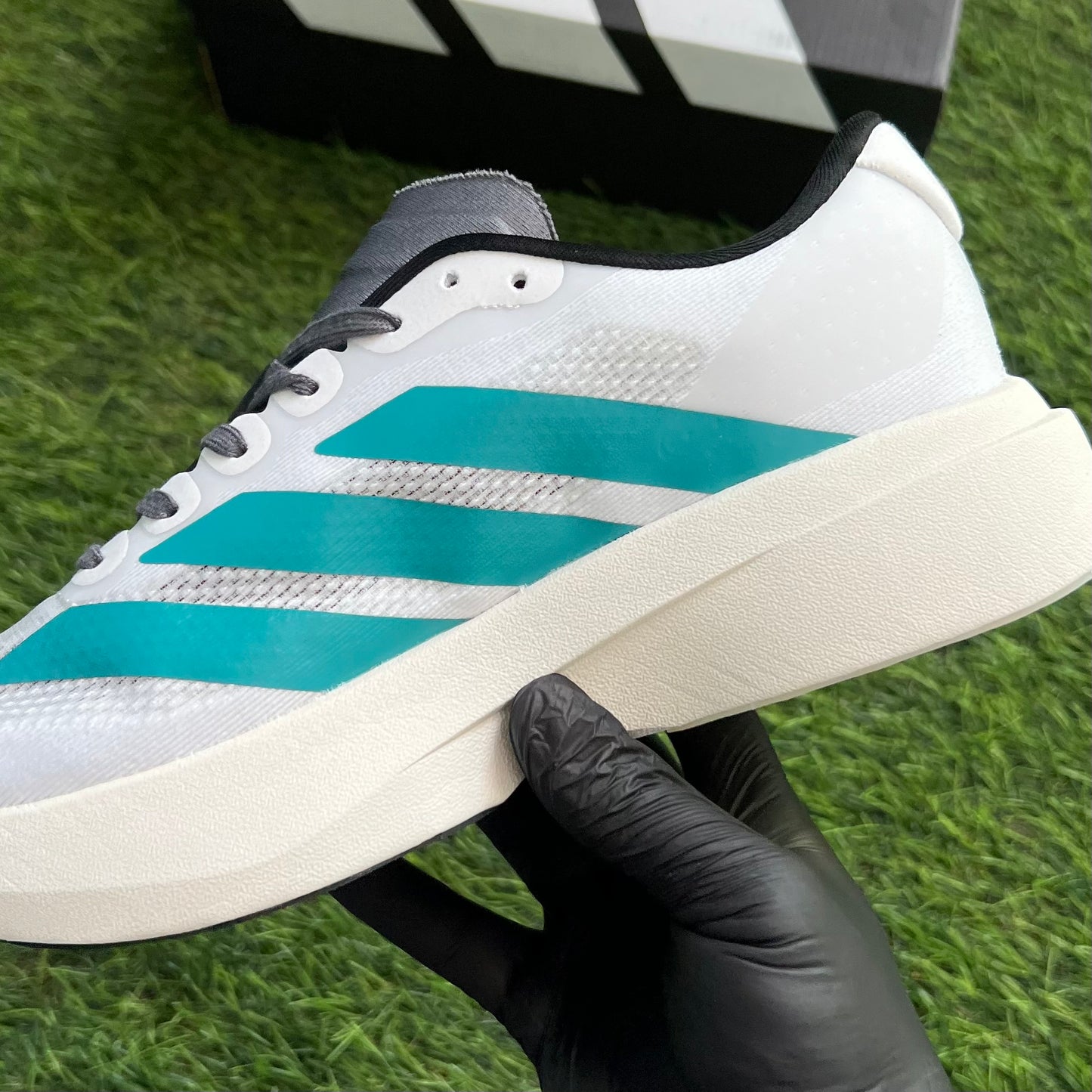Adidas Adizero Evo SL “White Pure Teal”