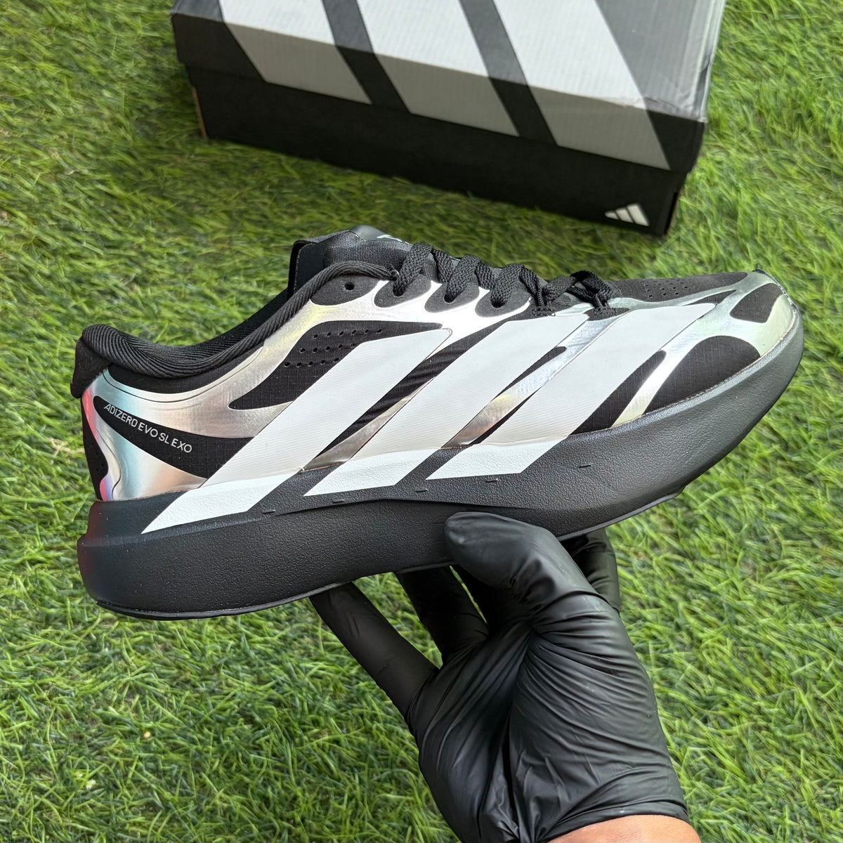 Adidas Adizero EVO SL EXO “Black White Silver”