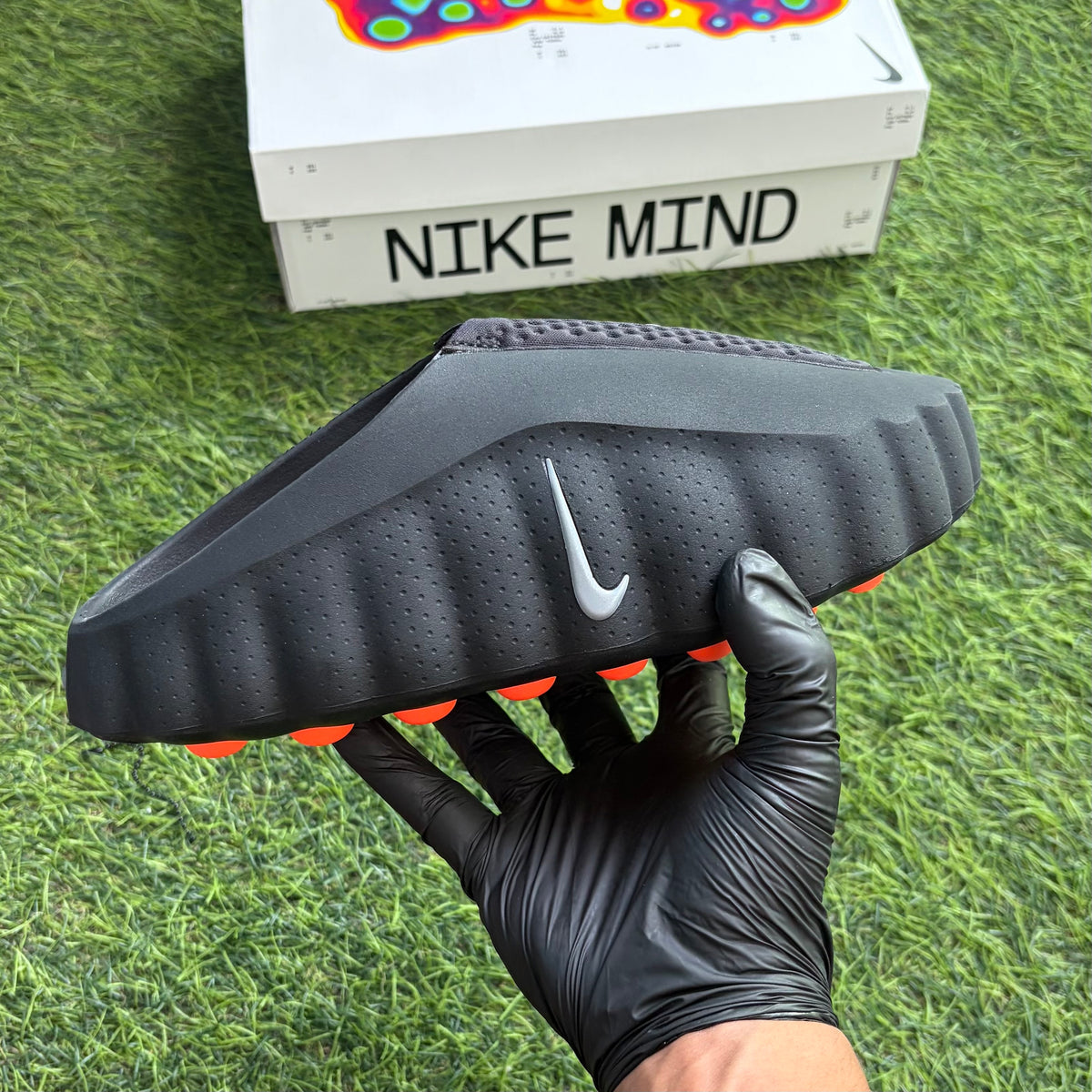 Nike Mind 001 Slide “Black Chrome”