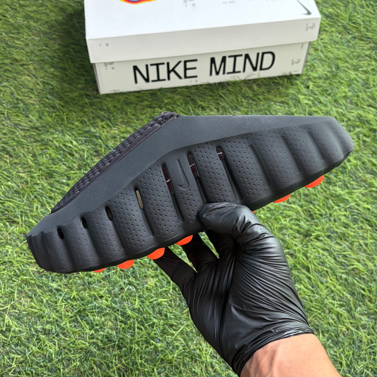 Nike Mind 001 Slide “Black Chrome”