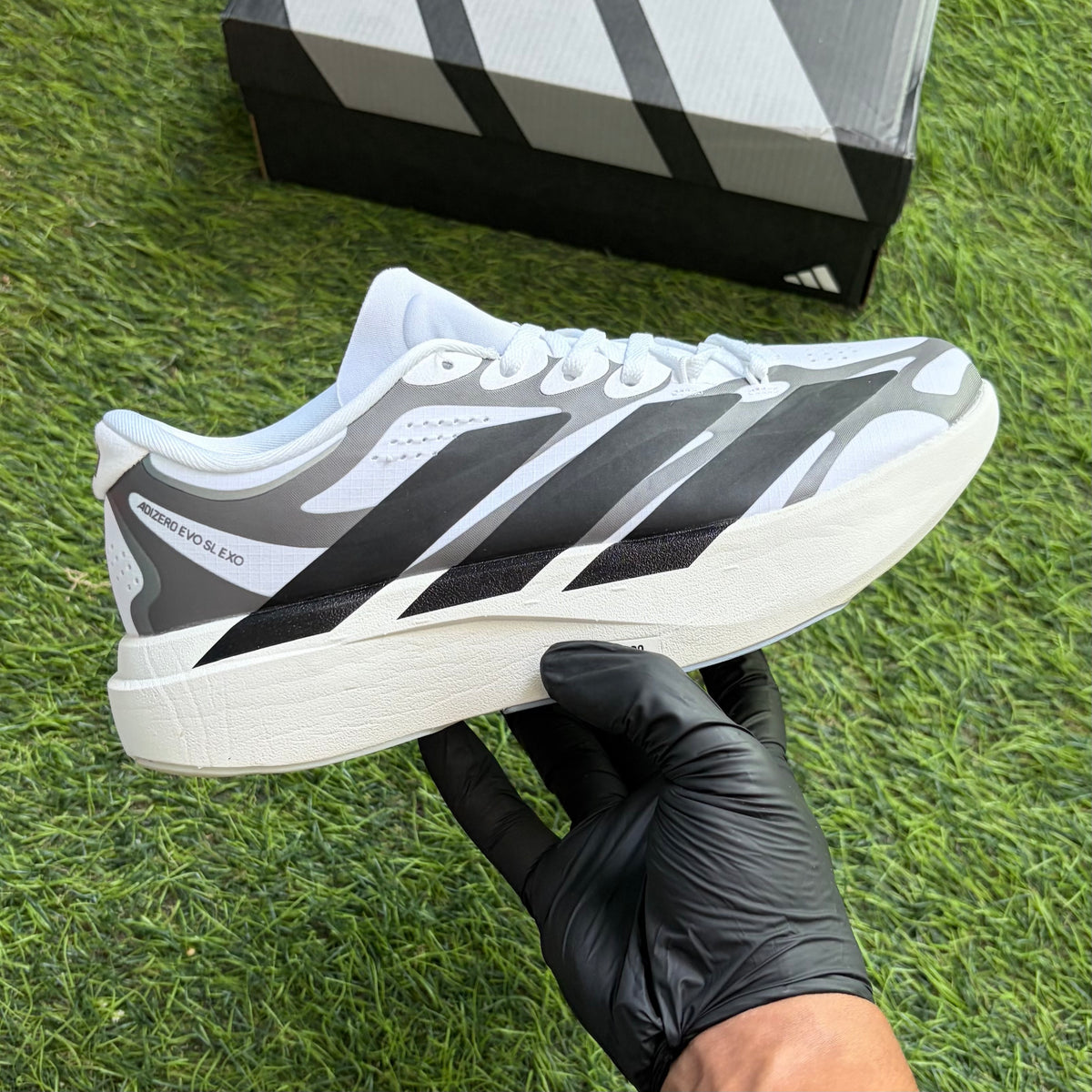 Adidas Adizero EVO SL EXO “White Black Silver”