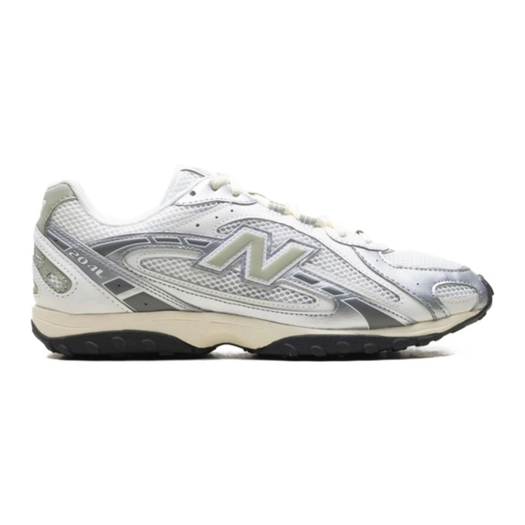 New Balance 204L “Silver Metallic Sage Green”